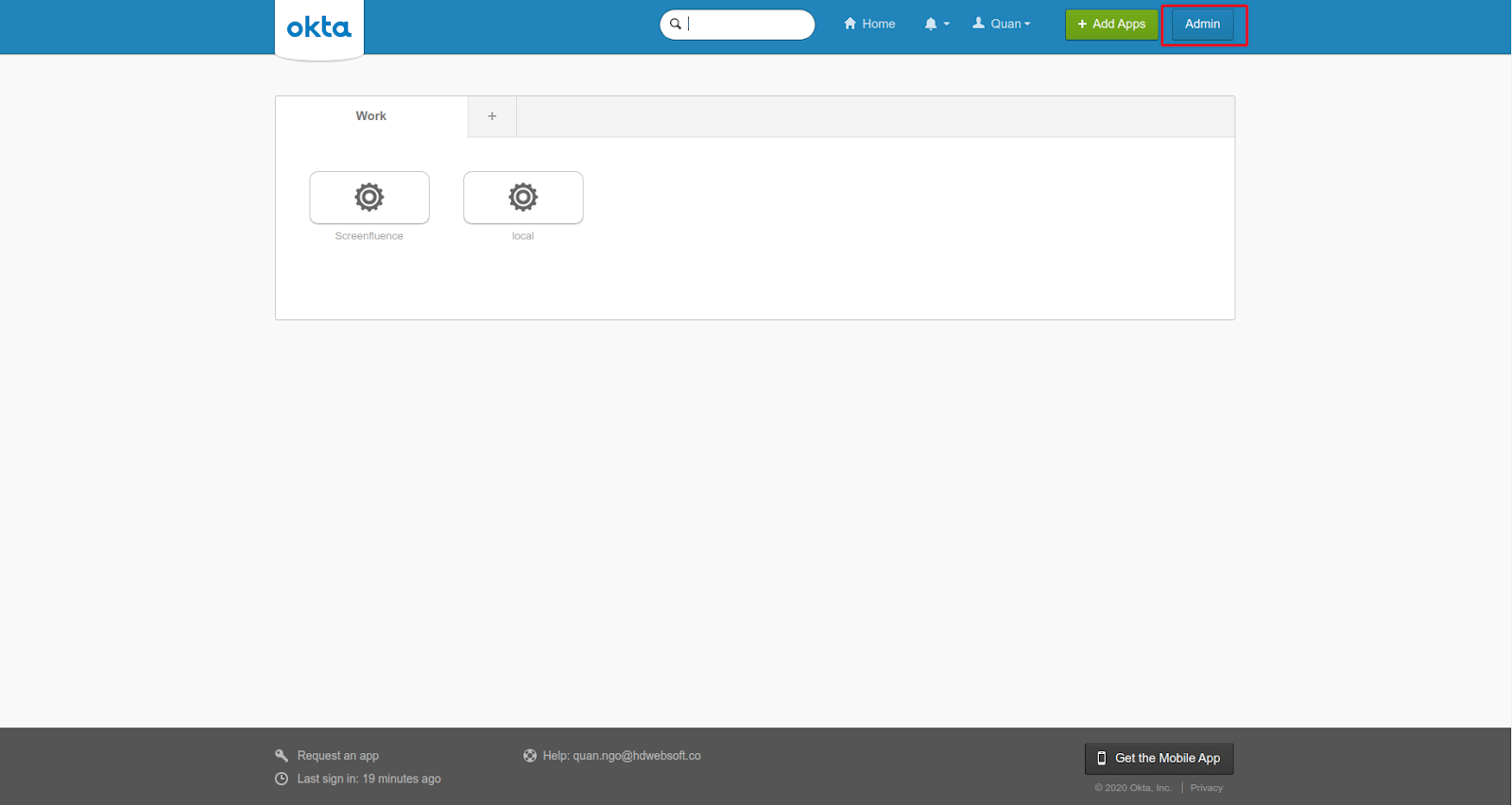 Configuring Screenfluence with Okta