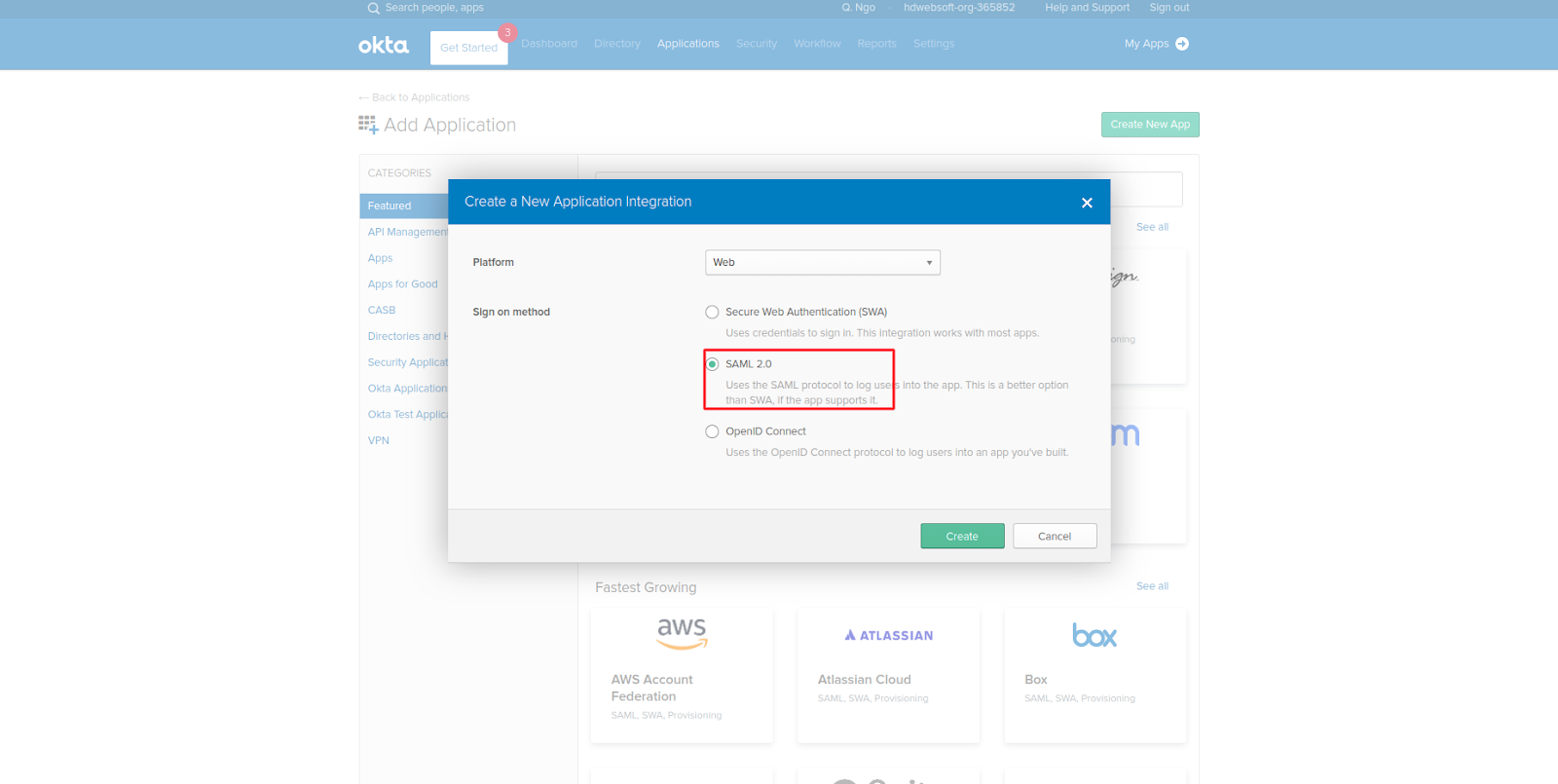Configuring Screenfluence with Okta