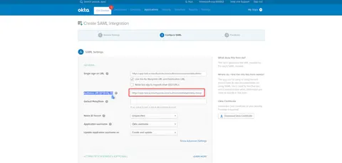 Configuring Screenfluence with Okta