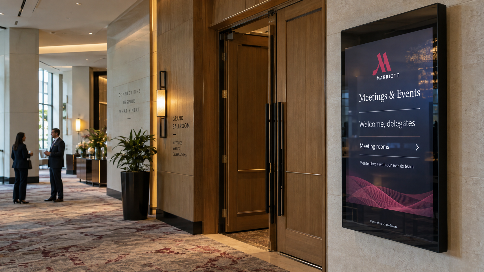 How Marriott keeps guests and associates informed.