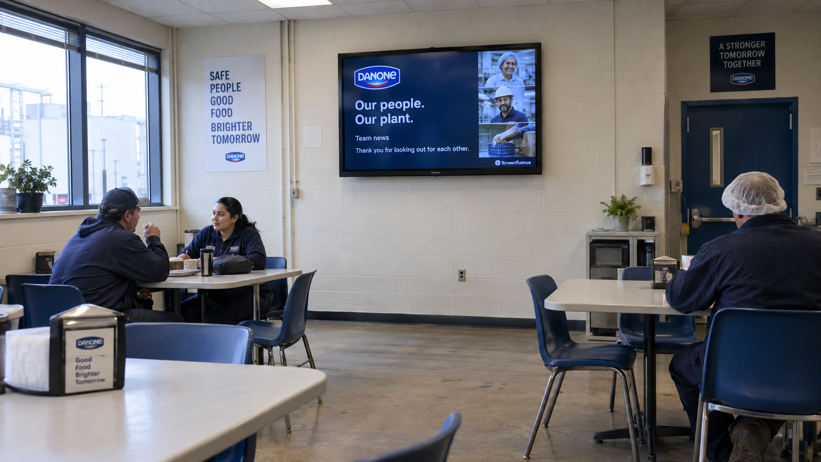 How Danone connects frontline teams across 13 US plants