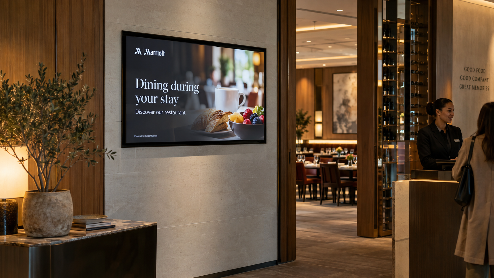 How Marriott keeps guests and associates informed.